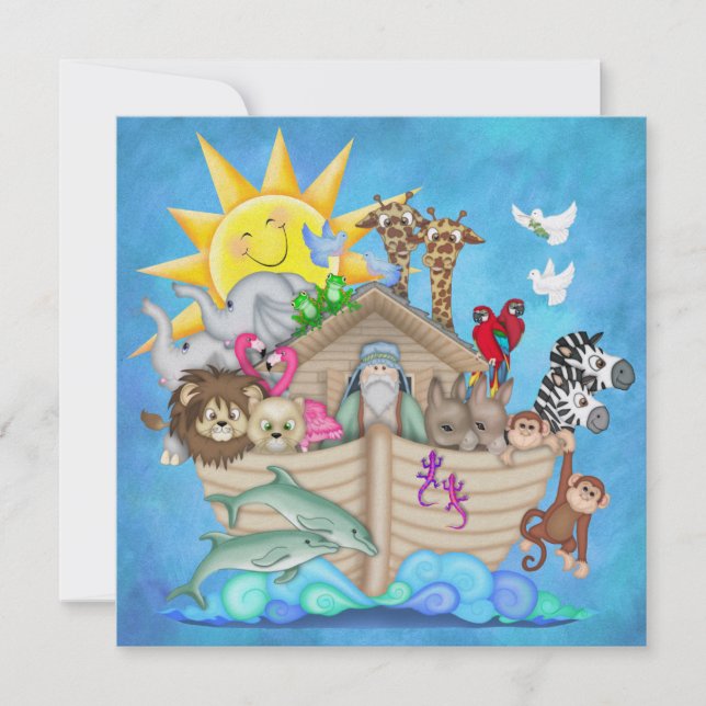 Noah's Ark - SRF Invitation (Front)
