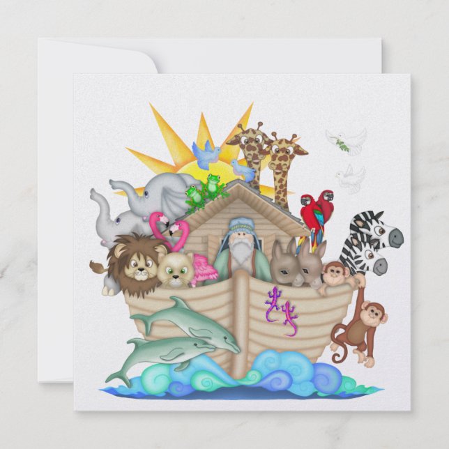 Noah's Ark - SRF Invitation (Front)