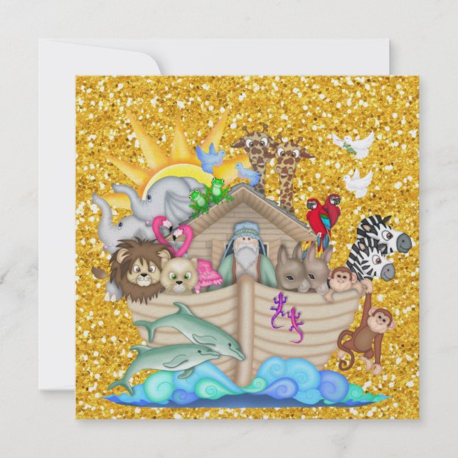 Noah's Ark - SRF Invitation (Front)