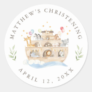 Noah's Ark Sticker Label