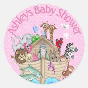 Noah's Ark Stickers for Invitations