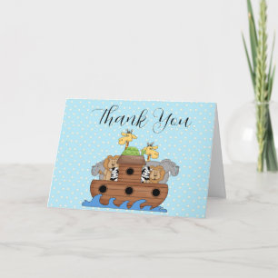 Noah's Ark Thank You Notes