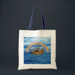 Noah's Ark Tote Bag<br><div class="desc">"Jewish Expressions, " offers a shopping experience as you will not find anywhere else. Welcome to our store. Tell your friends about us and send them our link:  http://www.zazzle.com/YehudisL?rf=238549869542096443*</div>