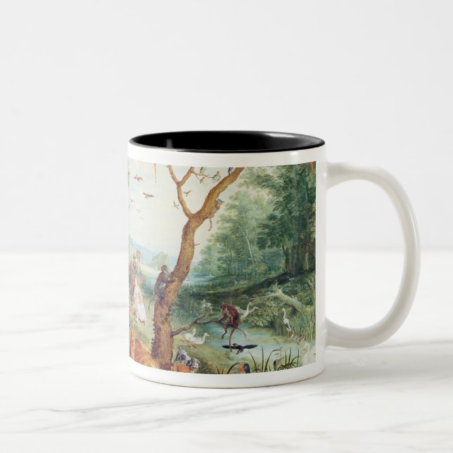 Noah's Ark Two-Tone Coffee Mug (Right)