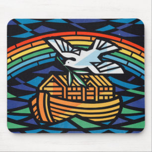 Noah's Ark Unedited Vintage Photos Old Aesthetic P Mouse Pad