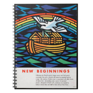 Noah's Ark Unedited Vintage Photos Old Aesthetic P Notebook