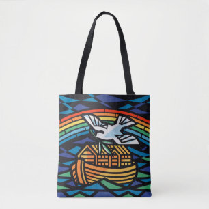 Noah's Ark Unedited Vintage Photos Old Aesthetic Tote Bag