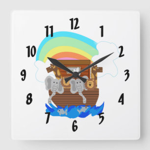 Noah's Ark Wall Clock