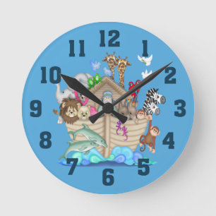 Noah's Ark Wall Clock