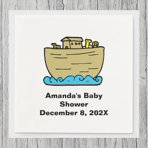Noah's Art Cute Baby Shower Napkin