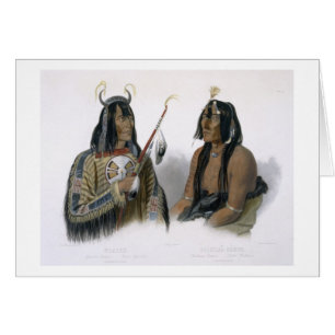 Noapeh, an Assiniboin Indian and Psihdja-Sahpa, a