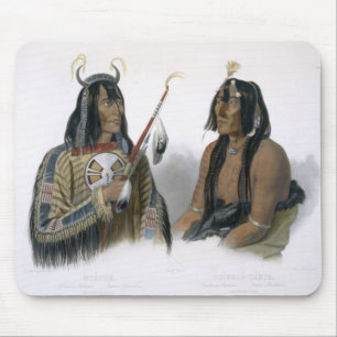 Noapeh, an Assiniboin Indian and Psihdja-Sahpa, a Mouse Pad