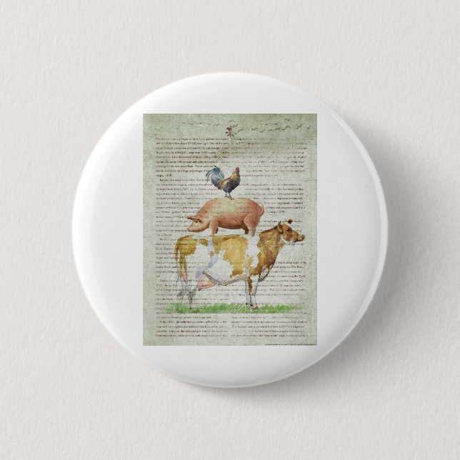 NOB11 Farm Stand B1.tif 6 Cm Round Badge (Front)