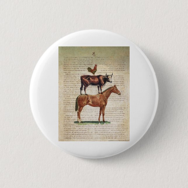 NOB12 Farm Stand C1.tif 6 Cm Round Badge (Front)