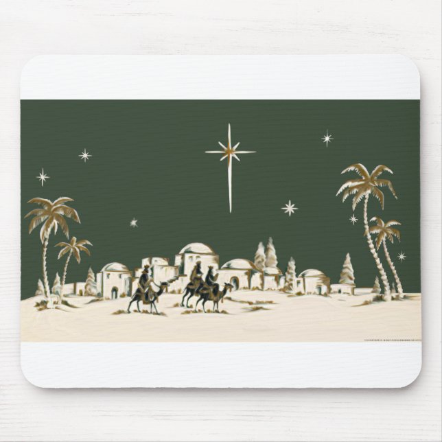 NOB164 Three Wise Men.tif Mouse Pad (Front)