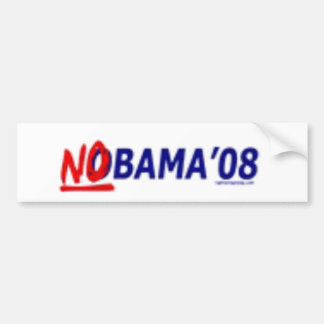nobama2 bumper sticker