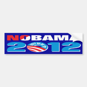 NOBAMA 2012 BUMPER STICKER
