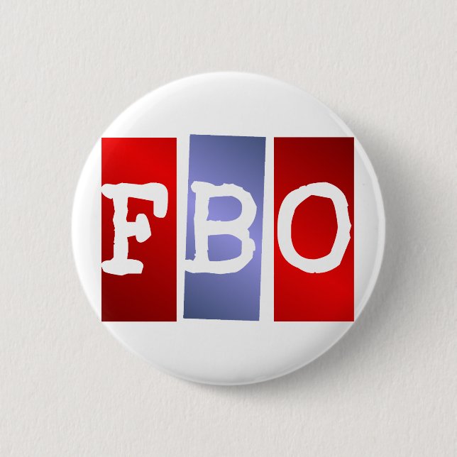 Nobama 6 Cm Round Badge (Front)