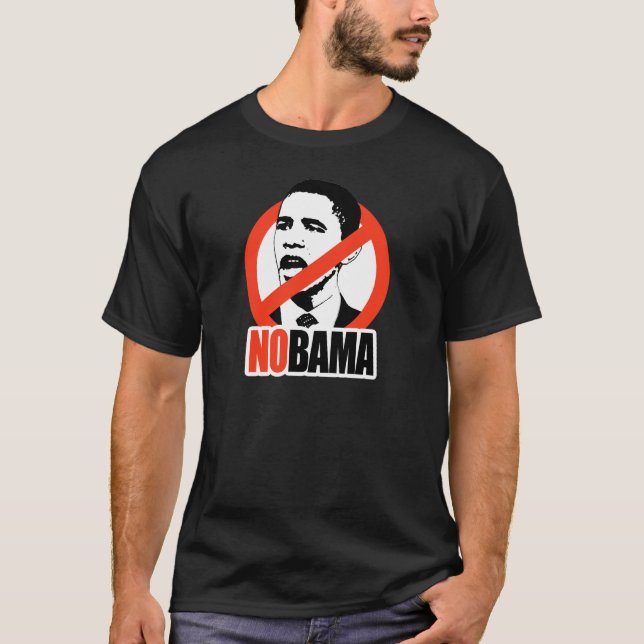 NOBAMA / ANTI-OBAMA T-SHIRT (Front)