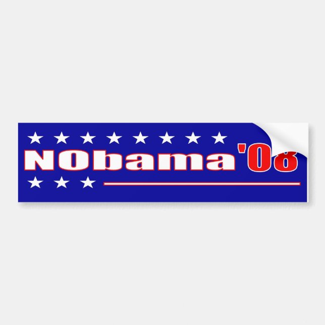 NObama Bumper Sticker (Front)
