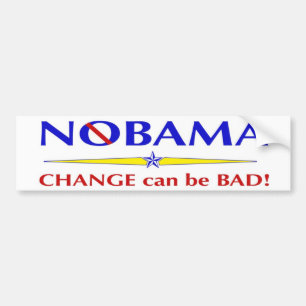NObama bumper sticker