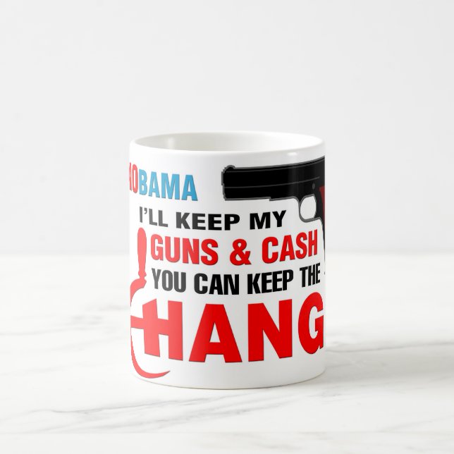 Nobama - Keep The Change! Coffee Mug (Center)