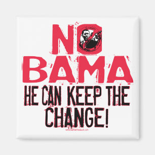 Nobama Keep the Change Magnet