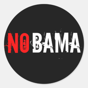 NOBAMA STICKER