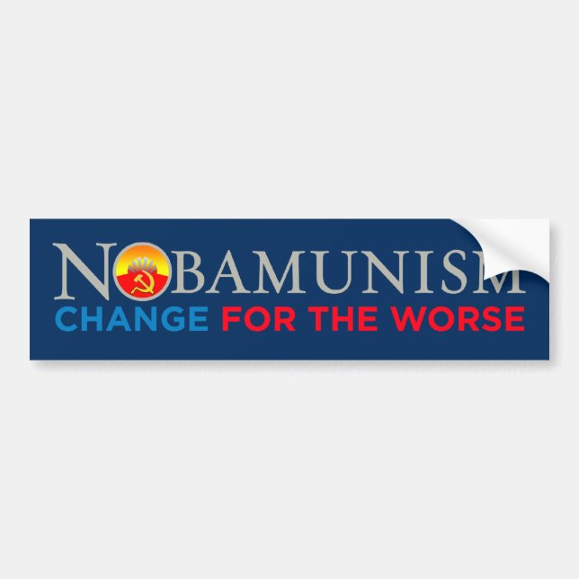 NOBAMUNISM Bumper Sticker (Front)