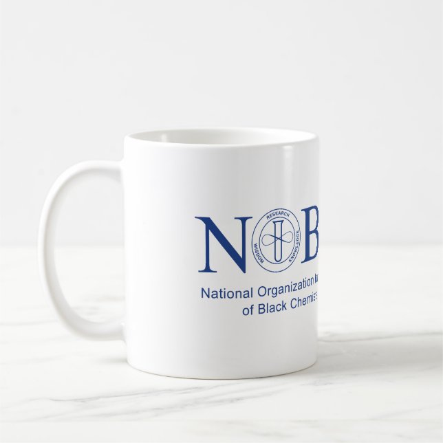 NOBCChE Blue Logo Mug (Left)