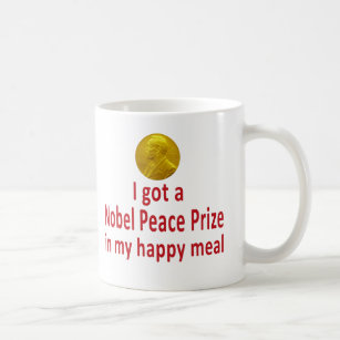 Nobel Happy Meal Coffee Mug