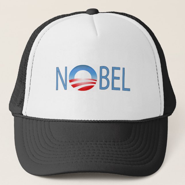 NOBEL OBAMA TRUCKER HAT (Front)