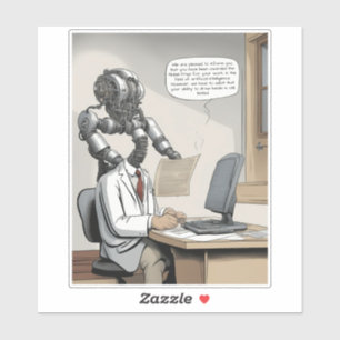 Nobel prize artificial intelligence ai cartoon