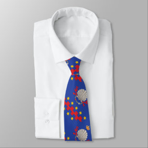 Nobile Contrada del Nicchio (Seashell) Tie