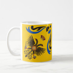 Nobile Contrada dell'Aquila Palio di Siena (Eagle) Coffee Mug