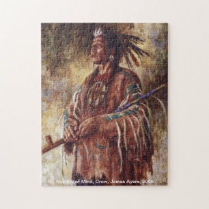 Nobility of Mind, Native American (Crow) puzzle