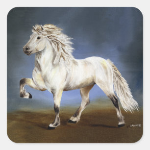 Nobility Square Sticker