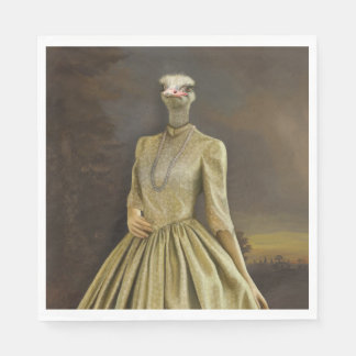 Noble Beasts - Dandy Ostrich Napkin