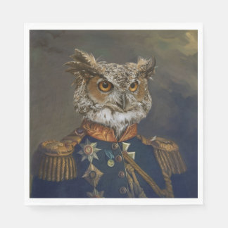 Noble Beasts - Dandy Owl Napkin