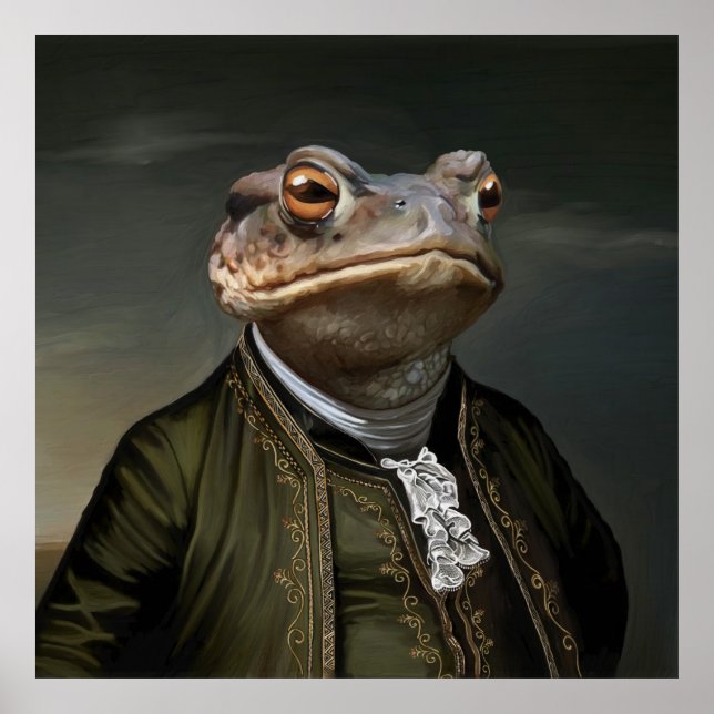 Noble Beasts - Dandy Toad Poster (Front)