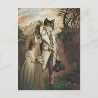 Noble Beasts - Wolf in Sheep's Clothing Postcard