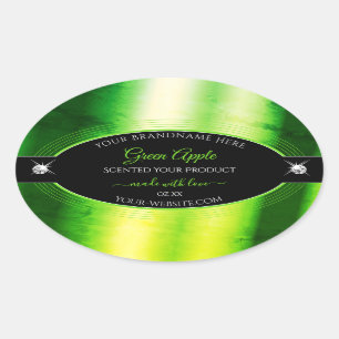 Noble Black Marbled Green Brilliants Product Label