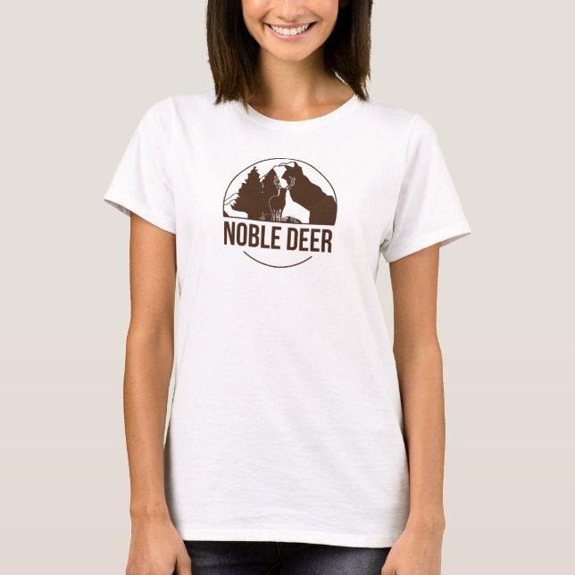 Noble Deer  T-Shirt (Front)