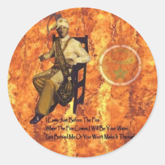 Noble Drew Ali Classic Round Sticker