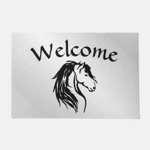 Noble Horse Welcome Doormat