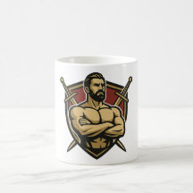 Noble Lion Shield Mug