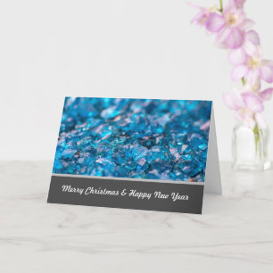 Noble Merry Christmas with precious Sapphires! Card