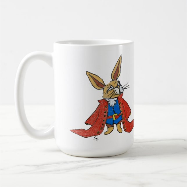 Noble Rabbit Mug (Left)