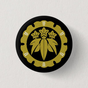 Noble Spirit, Pure Heart — The KAMON Collection — 3 Cm Round Badge