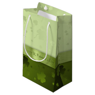 Noble St. Patrick's Day Shamrocks Small Gift Bag